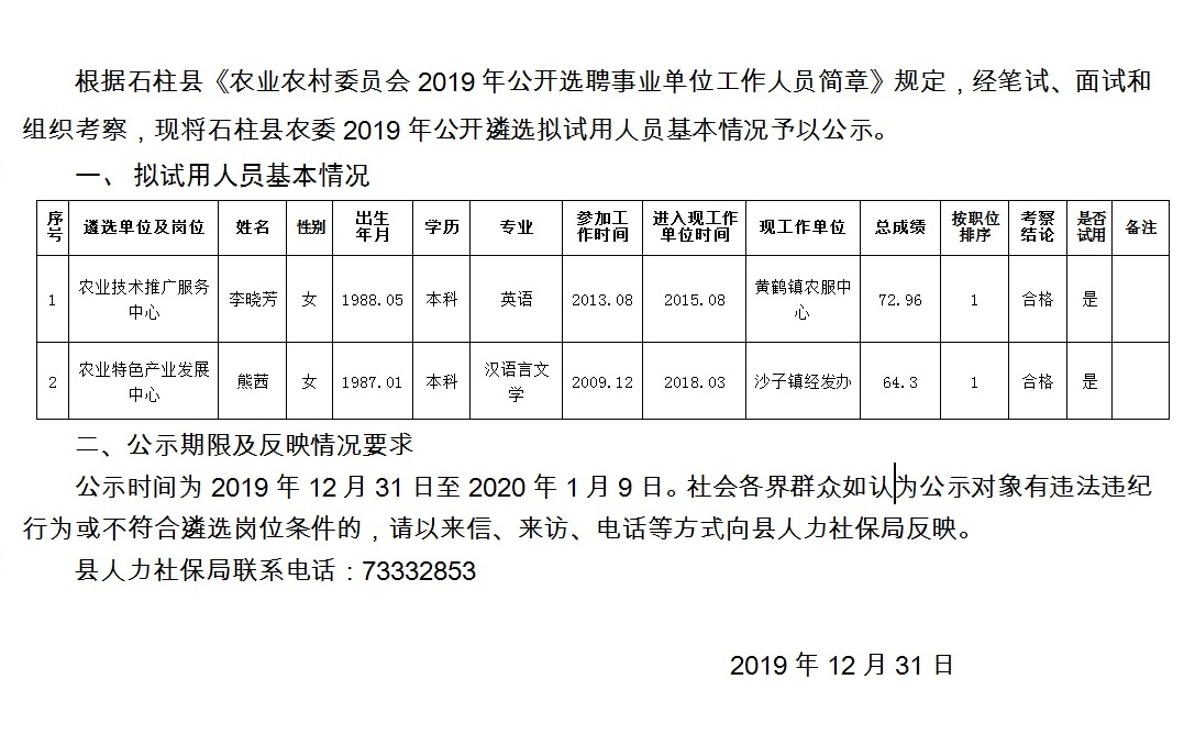 大南岔村委会最新就业招聘信息公告